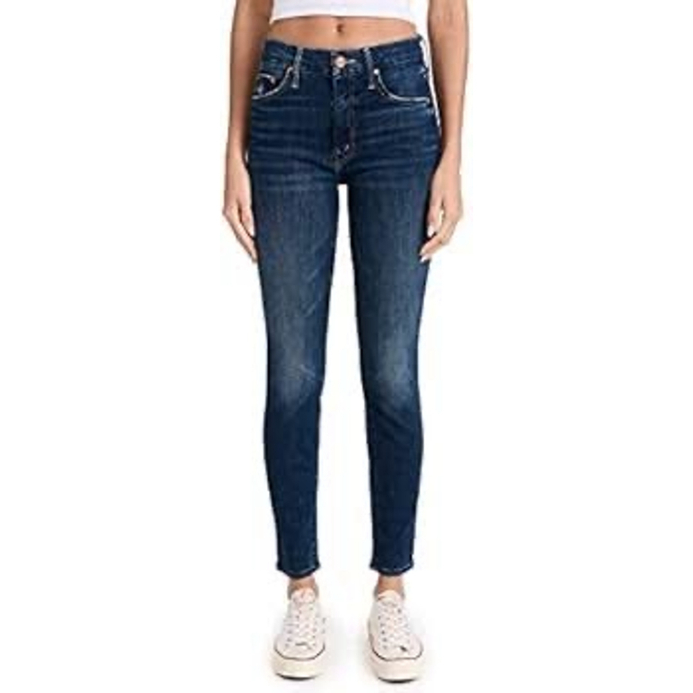 Mother The Looker Skinny Jeans Dark Wash Size 25